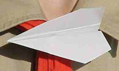 Paper Airplane Neckerchief Slide