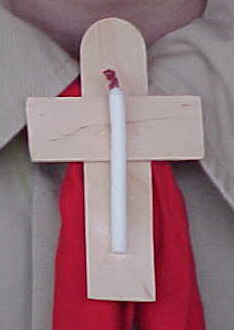 Cross with Candle