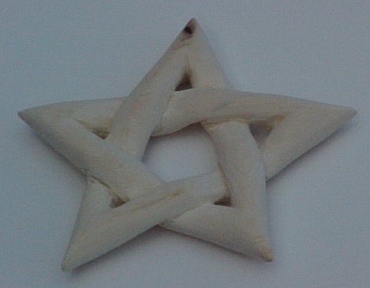 Wooden Star Ornament